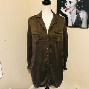 French Connection Button Up Tunic / Top / Dress